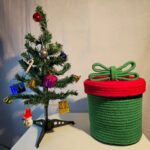 Merry Bow Box – Festive Cotton Rope Gift Box