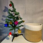 Ivory Sand Basket – Elegant Cotton Rope Storage Basket